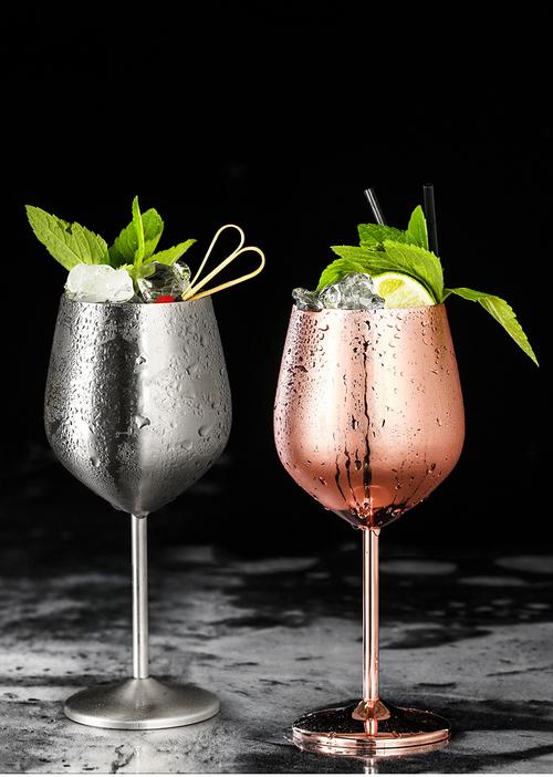 玫瑰金全钢香槟杯 举杯之间，流转的精致与温度